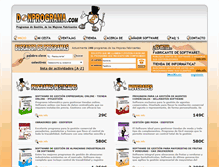 Tablet Screenshot of donprograma.com